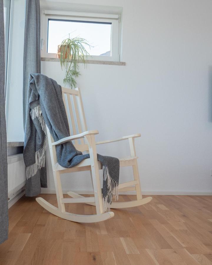 Design+Bodenseesicht=Zuhause Blau Markdorf Zewnętrze zdjęcie