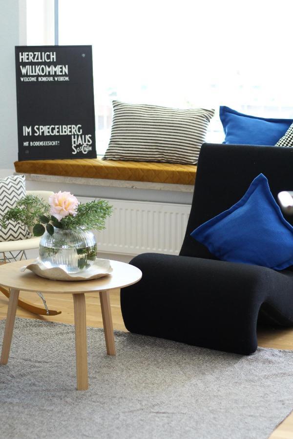 Design+Bodenseesicht=Zuhause Blau Markdorf Zewnętrze zdjęcie