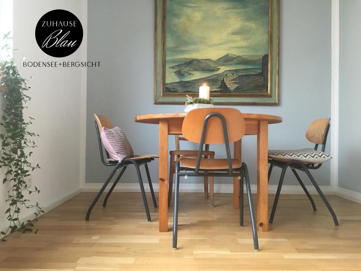 Design+Bodenseesicht=Zuhause Blau Markdorf Zewnętrze zdjęcie