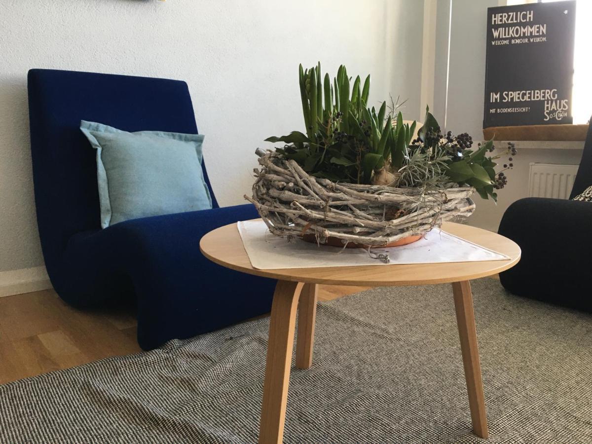 Design+Bodenseesicht=Zuhause Blau Markdorf Zewnętrze zdjęcie